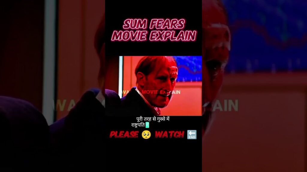 The Sum Fear's movie explain in Hindi, warna #shorts #recap