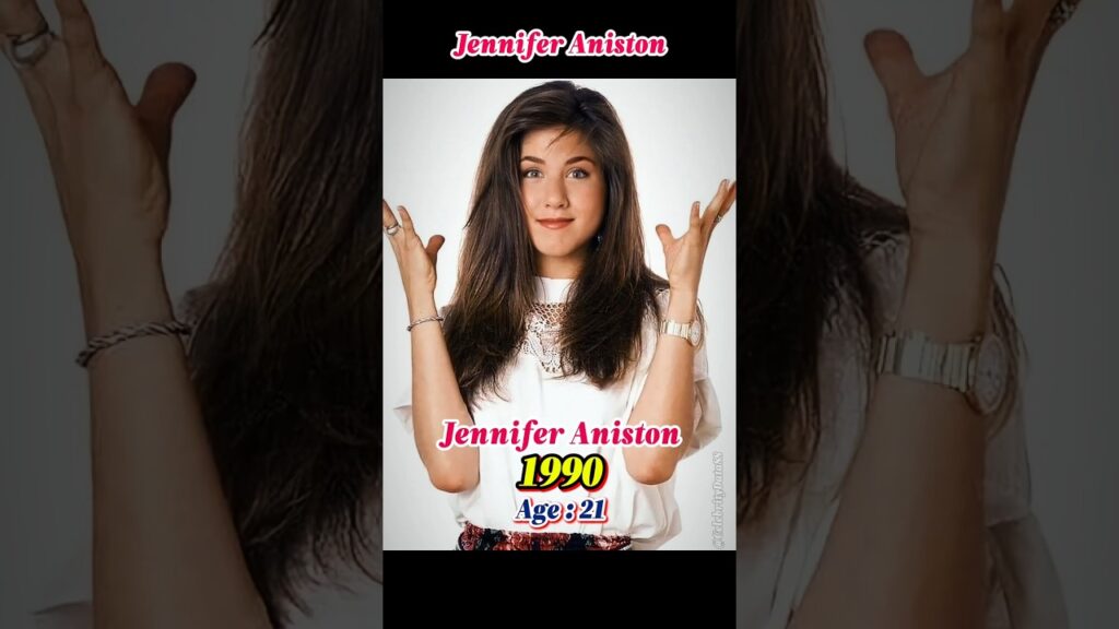 Jennifer Aniston Then and Now #jenniferaniston #celebrity #evolution