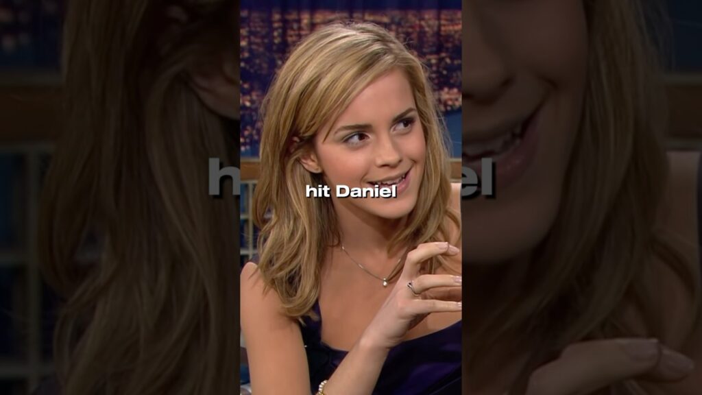 Emma Watson Accidentally Hurt Daniel Radcliffe On Harry Potter Set😱