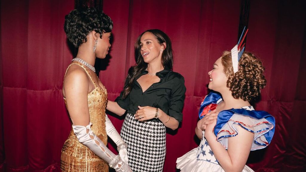 Meghan Markle’s Houndstooth Skirt Pays Homage To Royal Fashion History Meghan Markle’s Houndstooth Skirt Pays Homage To Royal Fashion History