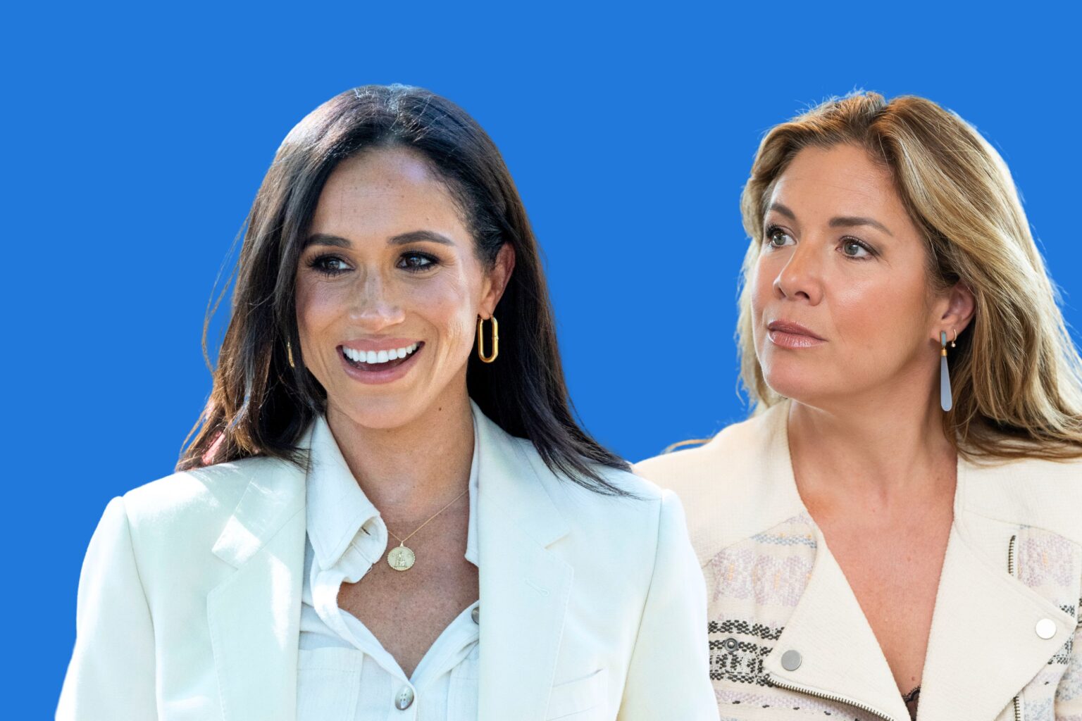 Meghan Markle and Justin Trudeau