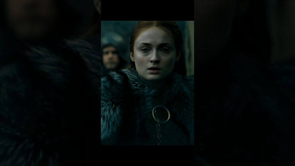 Sansa Stark Mask Off [ Sophie Turner ] Game of Thrones