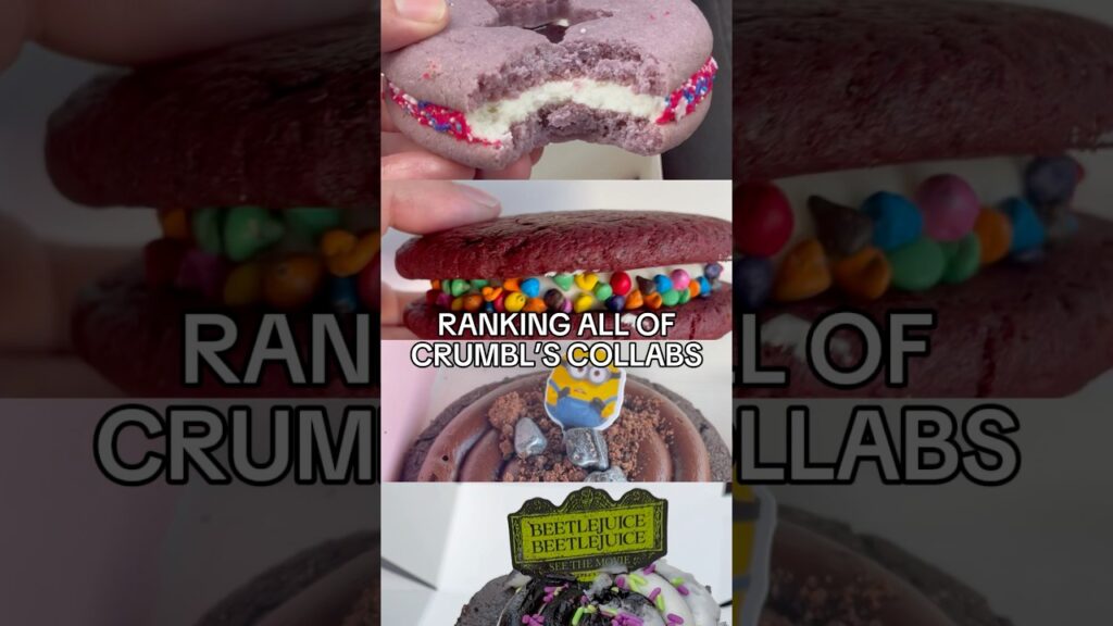Ranking All of Crumbl Cookies Collabs! *Olivia Rodrigo, Kardashians, Minions*