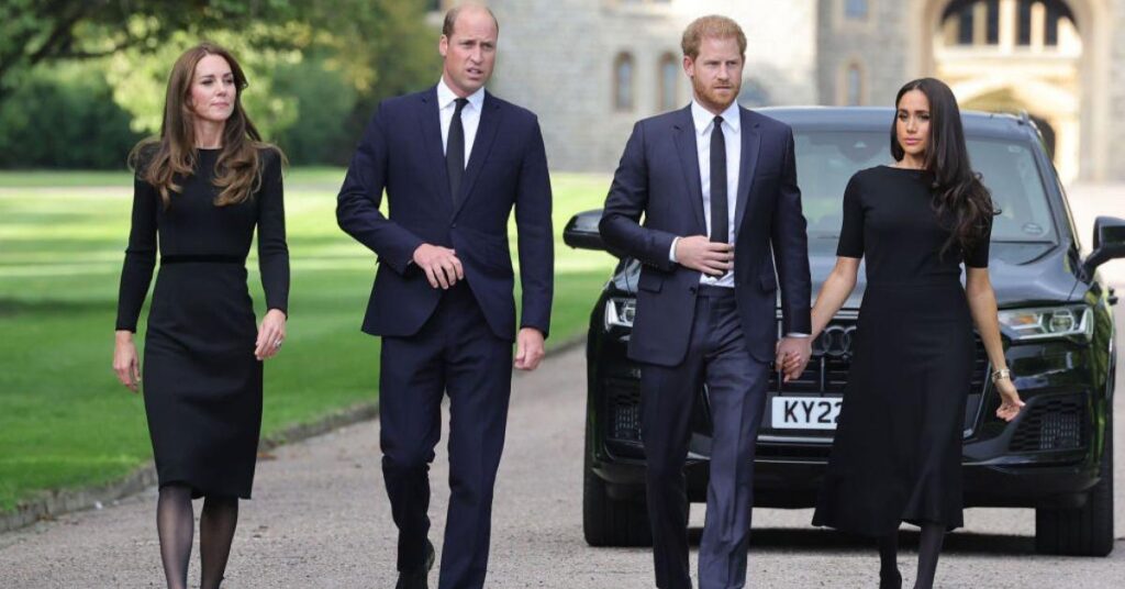 Resurfaced Clip Shows Harry Stepping in as Meghan Breaks Protocol With William and Kate