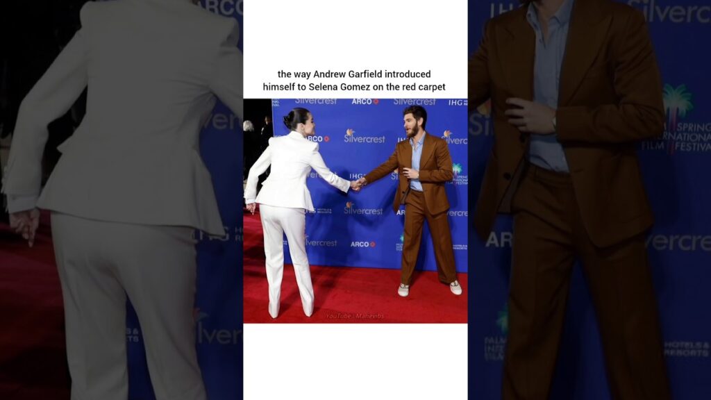 Andrew Garfield and selena gomez at red carpet!! Andrew Garfield and selena gomez at red carpet!!