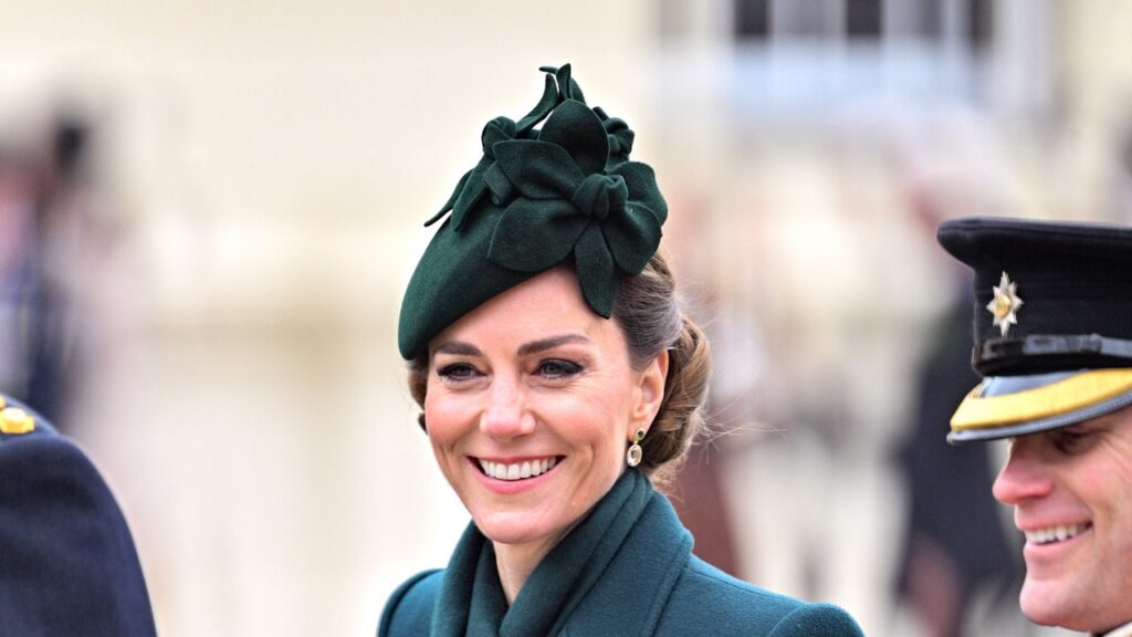 Kate Middleton Gets Into the St. Patrick’s Day Spirit in Emerald-Green McQueen