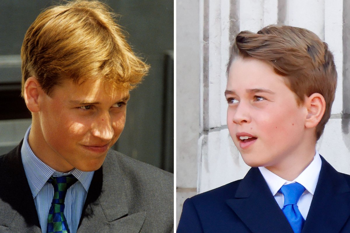 Prince William and Prince George