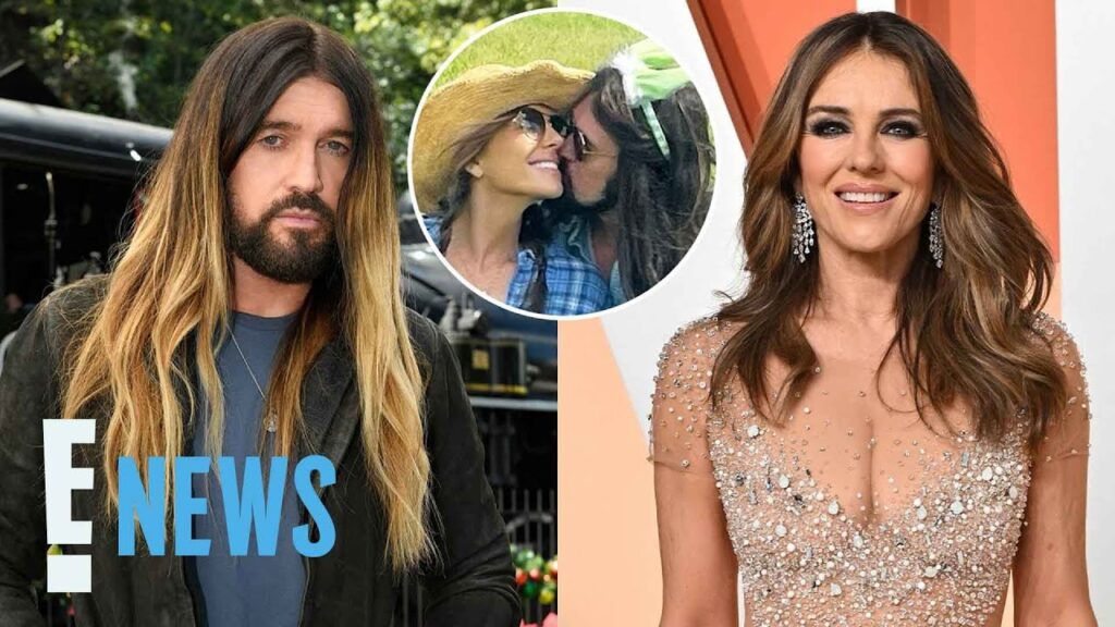 Billy Ray Cyrus & Elizabeth Hurley DEBUT Romance in PDA-Filled Easter Photo | E! News Billy Ray Cyrus & Elizabeth Hurley DEBUT Romance in PDA-Filled Easter Photo | E! News