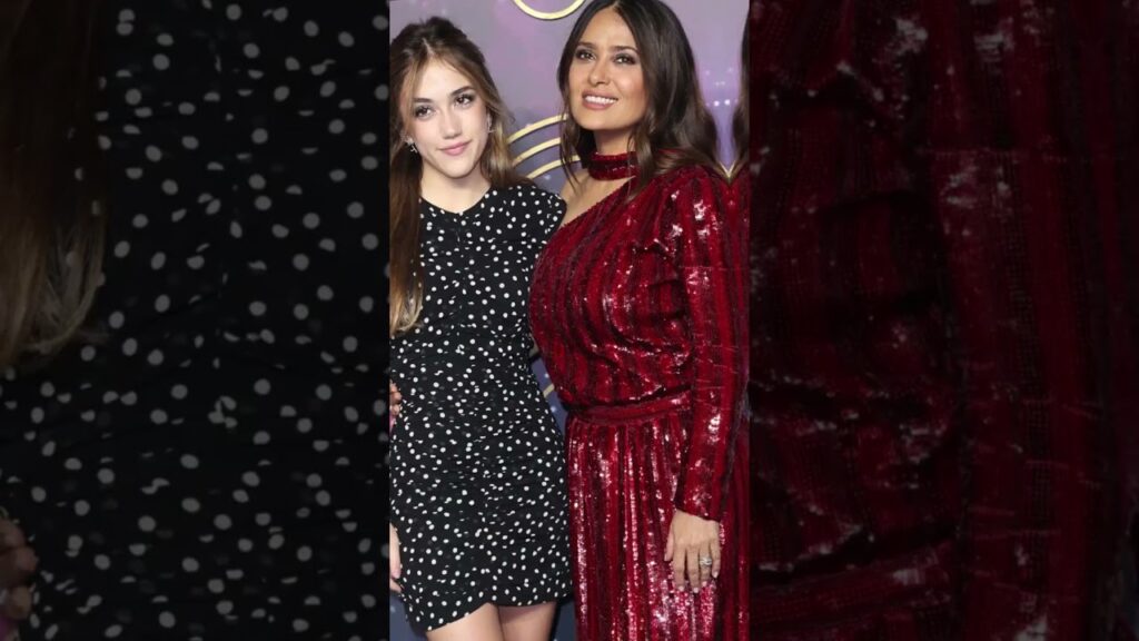Salma Hayek with her Daughter Valentina the Best Mother Daughter #shorts #hollywood #movie #fashion