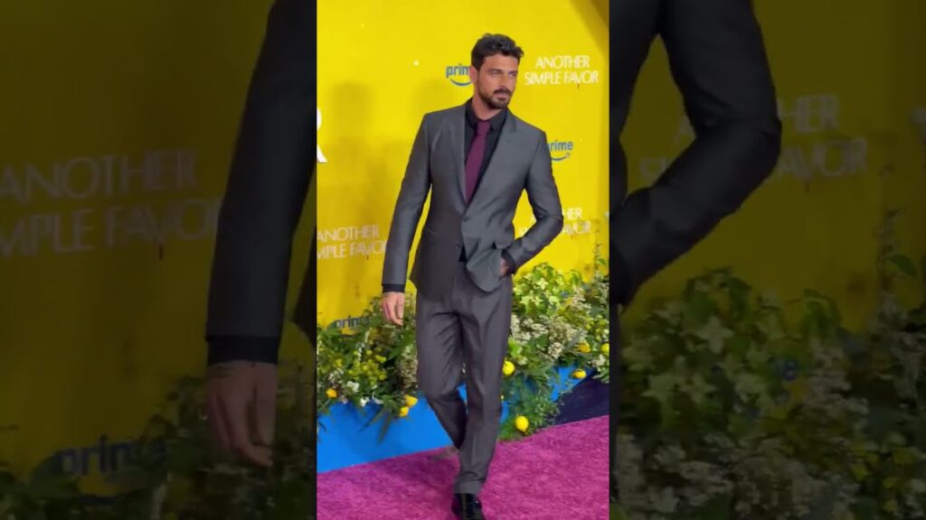 Michele Morrone at the NYC Premiere of "Another Simple Favor"