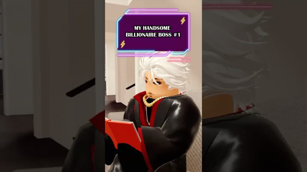 Adorable Maid and the Cold-hearted Billionaire CEO 🥰😱  #berryavenue #robloxstory #shorts
