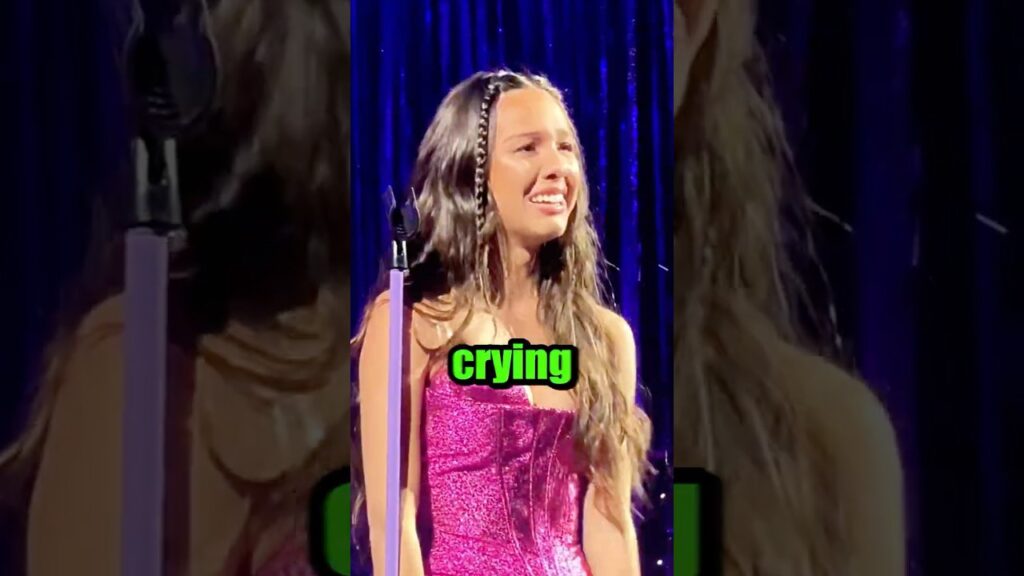 Olivia Rodrigo crying is so sad to watch