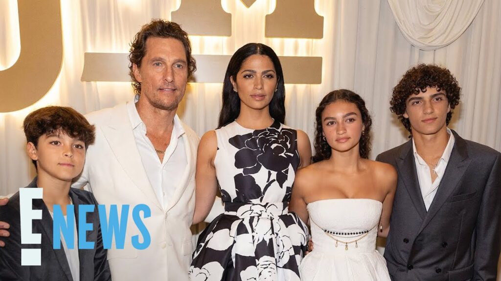 Matthew McConaughey and Kids Make Rare Red Carpet Appearance | E! News Matthew McConaughey and Kids Make Rare Red Carpet Appearance | E! News