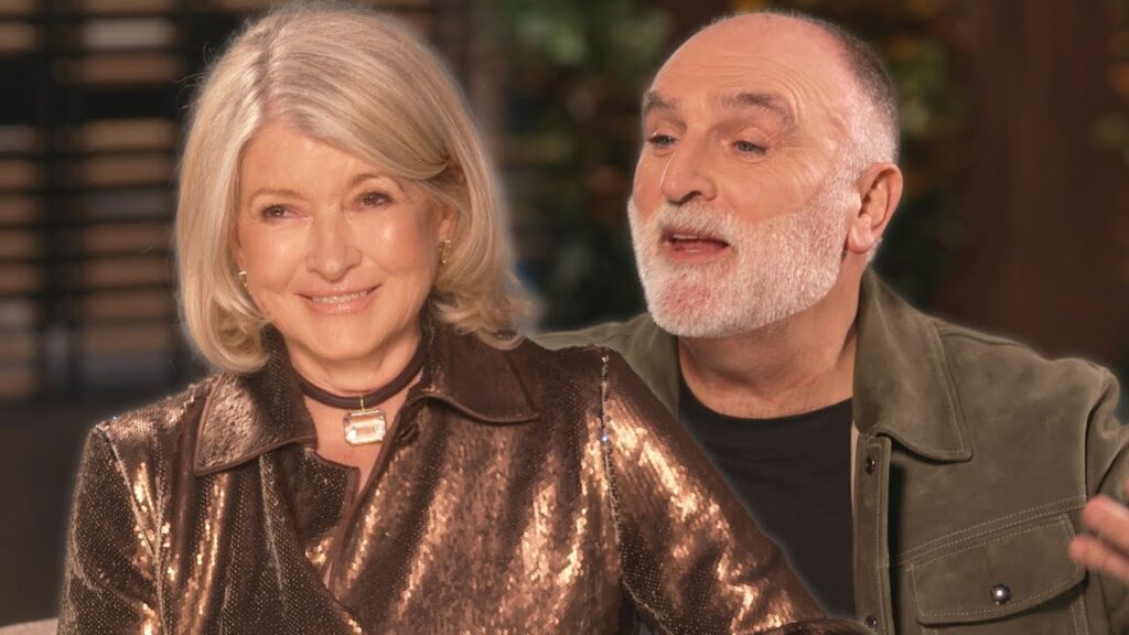 Martha Stewart ROASTS José Andrés as They Interview Each Other | Spilling the E-Tea Martha Stewart ROASTS José Andrés as They Interview Each Other | Spilling the E-Tea