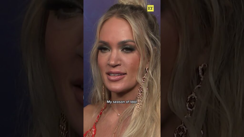 Carrie Underwood Brings Back Her Winning #AmericanIdol Dress From 2005 #carrieunderwood #shorts