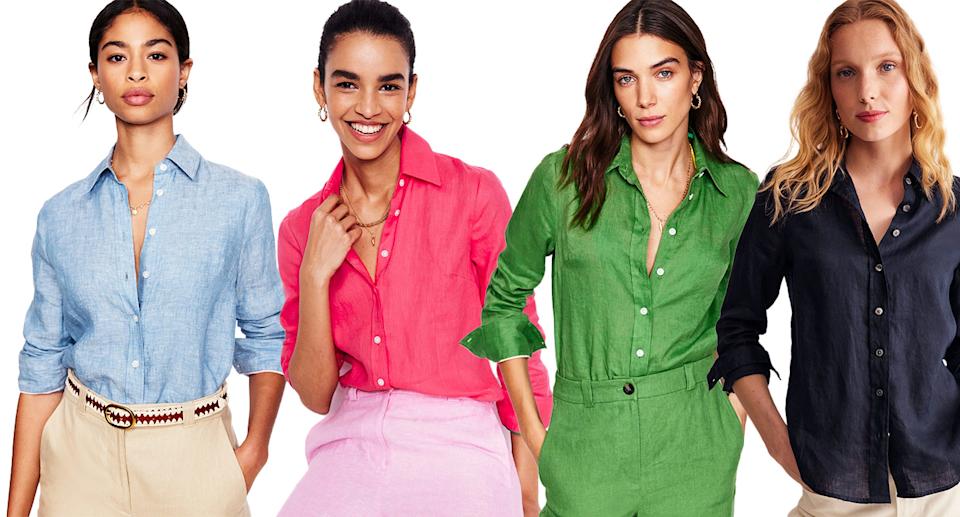 Boden also have a similar Sienna Linen Shirt, which costs less and is available in 14 colours. (Boden)