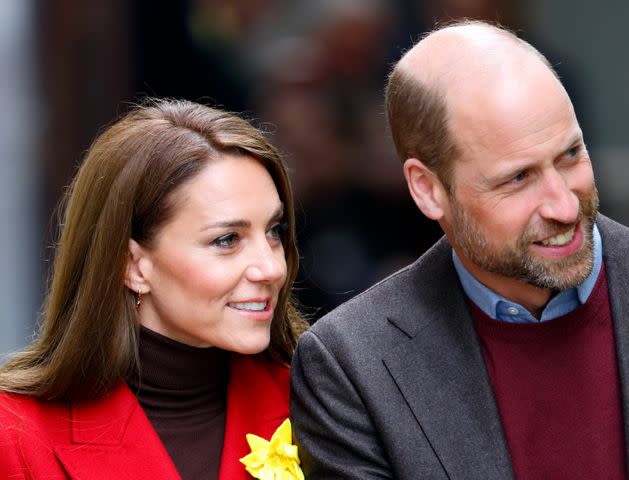Getty Kate Middleton and Prince William in Wales on February 26, 2025