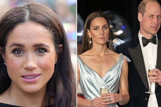 Meghan Markle, Kate Middleton and Prince William