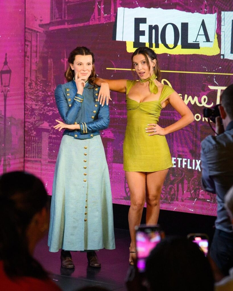 Millie Bobby Brown | Enola Holmes statue unveiling at Madame Tussauds | June 2024