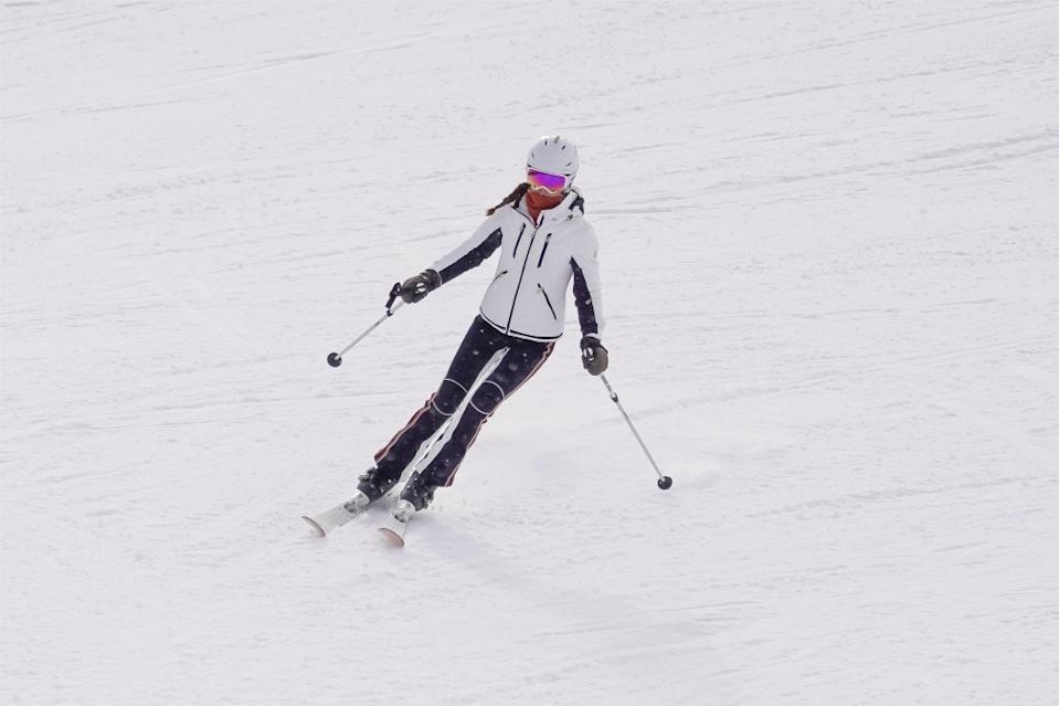Kate hits the slopes in the French Alps. BACKGRID