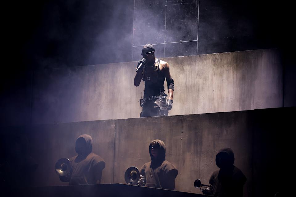 It’s unclear if Jenner and her beau stayed for the “Sicko Mode” rapper’s set. Kevin Mazur/Getty Images for Coachella