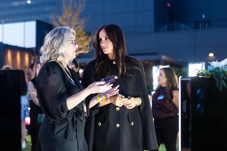 Meghan Markle at "The Lost Screen Memorial."