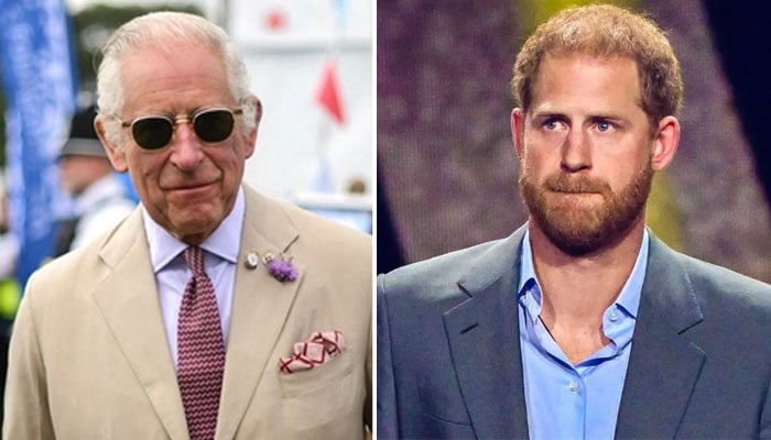 King Charles has plunged Prince Harrys heart is in the throes of pain and anguish