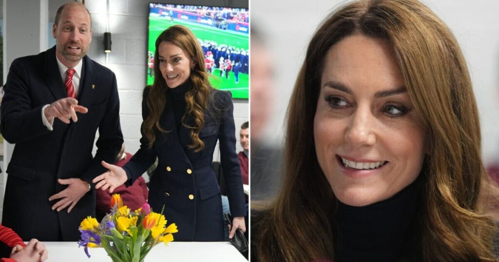 Prince William and Princess Kate beam as they renew Six Nations rivalry | Royal | News