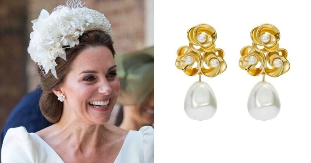 Princess Kate’s pearl earrings are so elegant – get the look from £18 | Royal | News