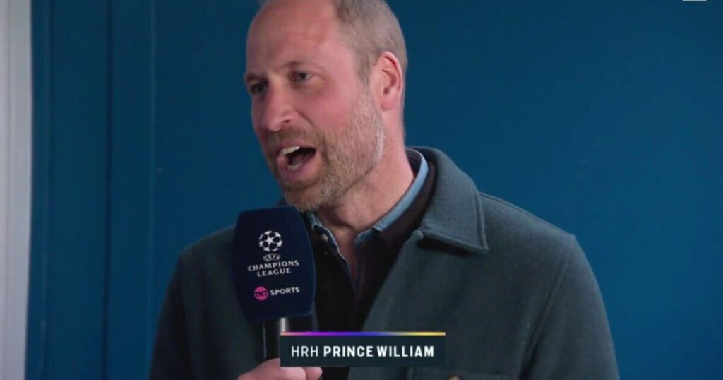 Prince William shows true colours and puts football pundits to shame | Football | Sport