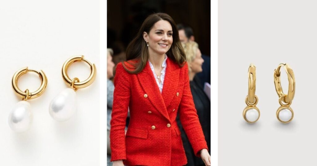 Princess Kate wears these pearl earrings on repeat – get the look | Royal | News Princess Kate wears these pearl earrings on repeat – get the look | Royal | News