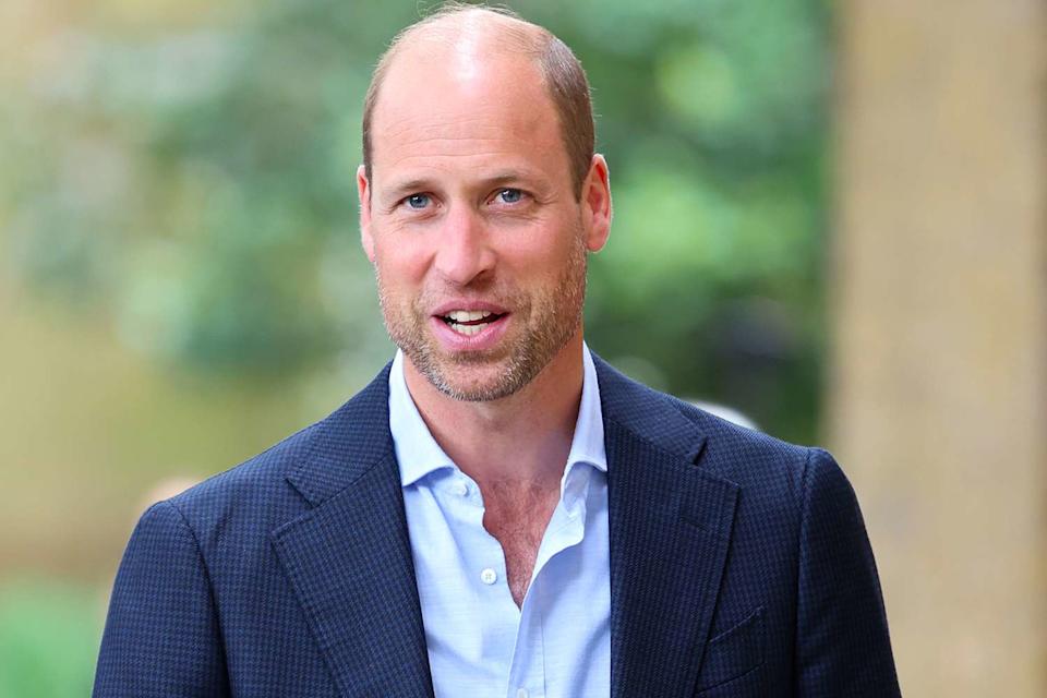 <p>Chris Jackson/Getty</p> Prince William, Prince of Wales attends the "Homelessness: Reframed" exhibition at the saatchi gallery on Sept. 5, 2024 in London, England