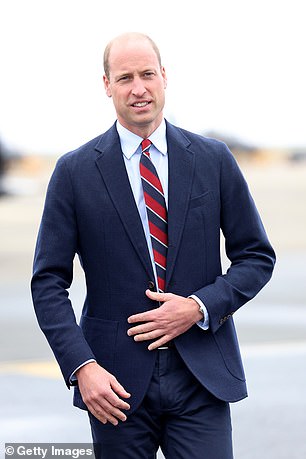Prince William, Prince of Wales during an official visit at RAF Valley on July 09, 2024 in Holyhead, United Kingdom