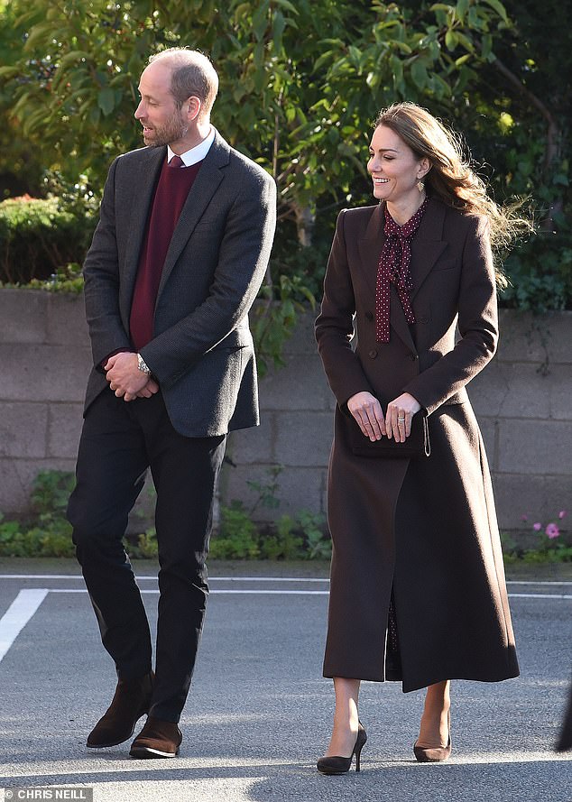 Catherine met the families of the three girls killed in July's Southport knife attack during an emotional visit to the town with her husband, Prince William