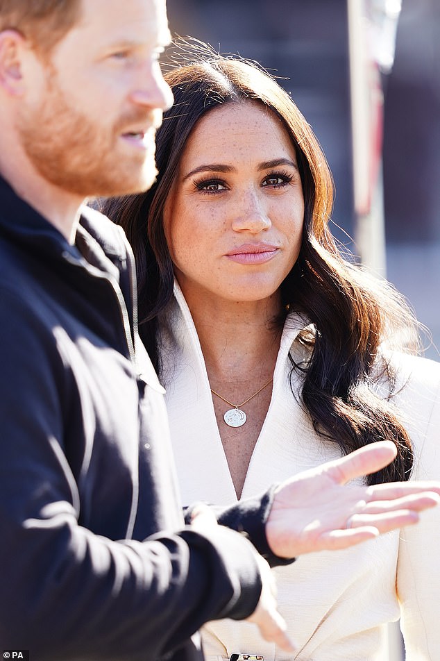 One courtier claimed that Meghan said: 'What Diana started, I want to finish'