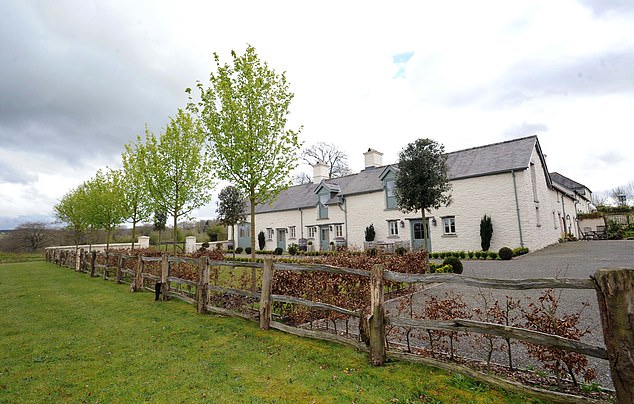 In a touching gesture, the eight trees found a new home at Charles' Welsh retreat, Llwynywermod, near the village of Myddfai in Carmarthenshire