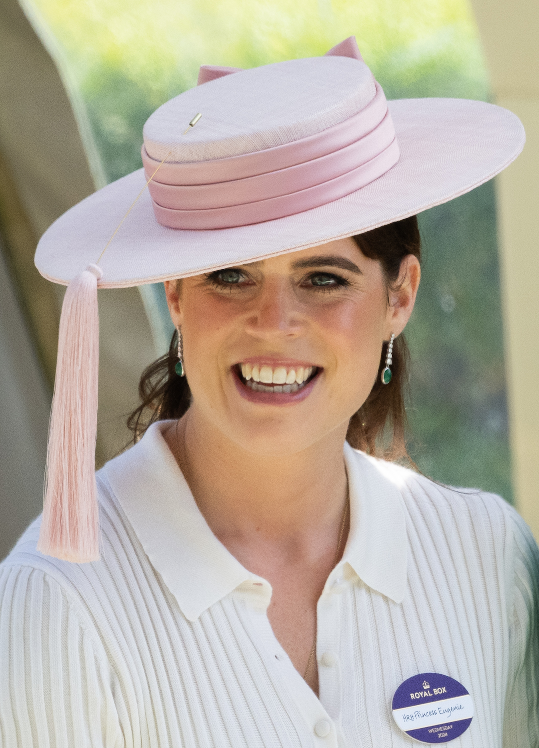 Princess Eugenie of York attends day two of Royal Ascot 2024 at Ascot Racecourse on June 19, 2024 in Ascot, England