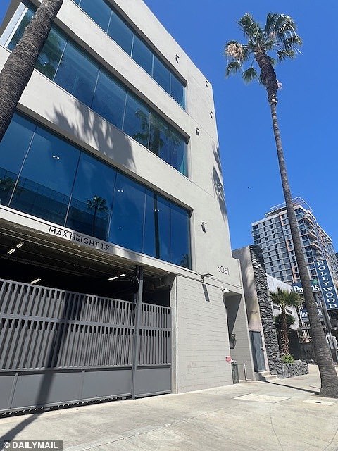This is 6061 West Sunset Boulevard, the unassuming and surprisingly modest 'home' of Meghan Markle's 'As Ever' brand