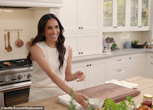 For a woman who talks about 'elevating' everyday life and puts flower sprinkles on everything it is a surprisingly drab 'Global HQ' for Meghan Markle's 'As Ever' brand