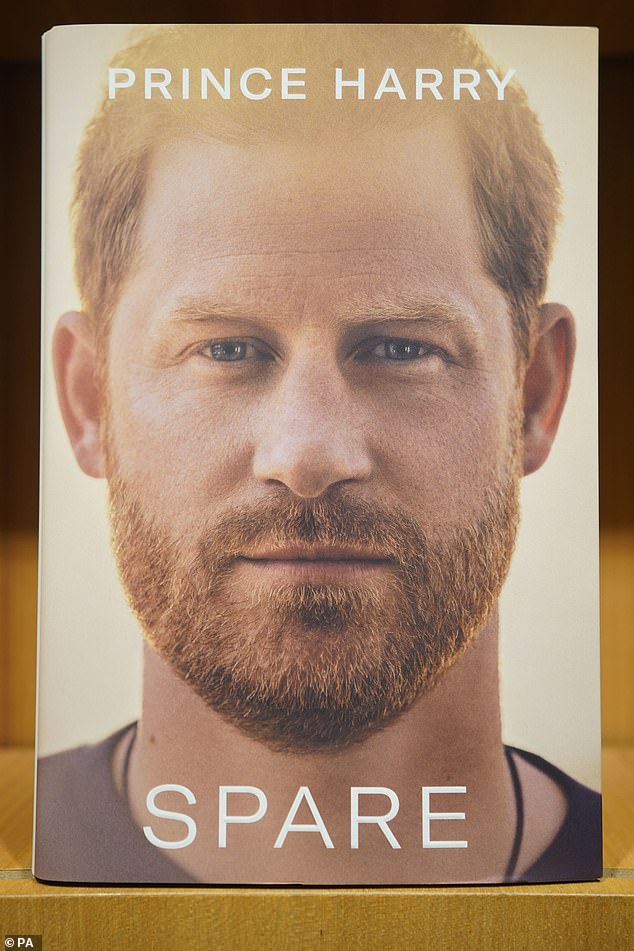 The publisher is the same who commissioned Spare, by Prince Harry, pictured