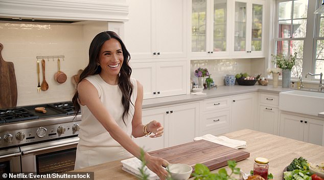 Meghan Markle's ' Easter Edit' on MyShop features - along with seasonal homeware - a selection of festive pastel toys, shoes and clothes for children