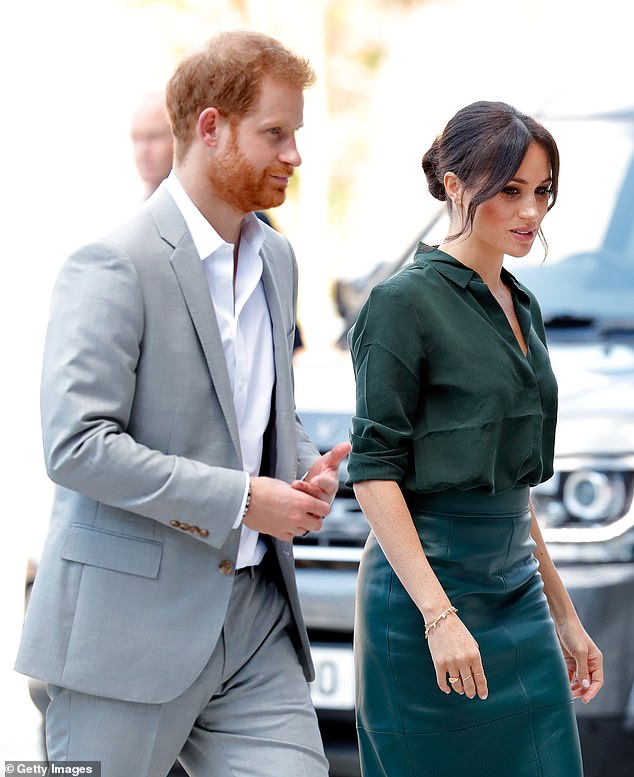The Duke and Duchess of Sussex 's charity, The Archwell Foundation, had been donating to the Milwaukee Muslim Women¿s Coalition [MMWC] since 2023 - but chose to cut funding last week after the charity's head branded Israel an 'apartheid state' in a blog post last year