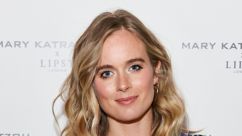 Prince Harry's ex Cressida Bonas shows off blossoming baby bump ahead of due date