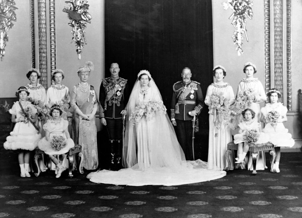 Britain’s Duke and Duchess of Gloucester, Princess Alice, are seen...