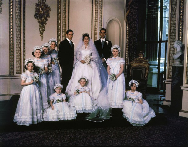 Great Britain Princess Margaret with husband, Anthony Armstrong Jones shown...