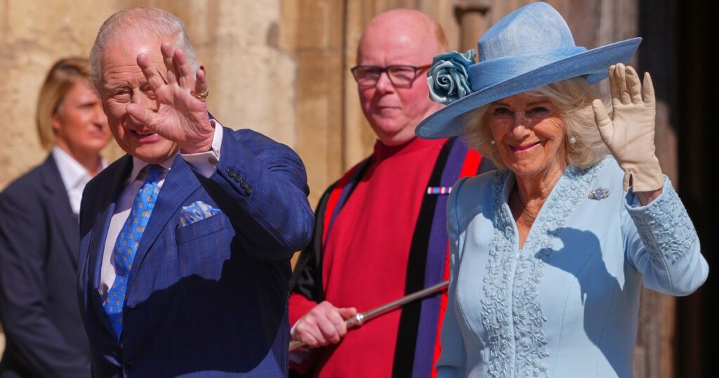 King Charles Attends Easter Service Without Prince William and Kate King Charles Attends Easter Service Without Prince William and Kate