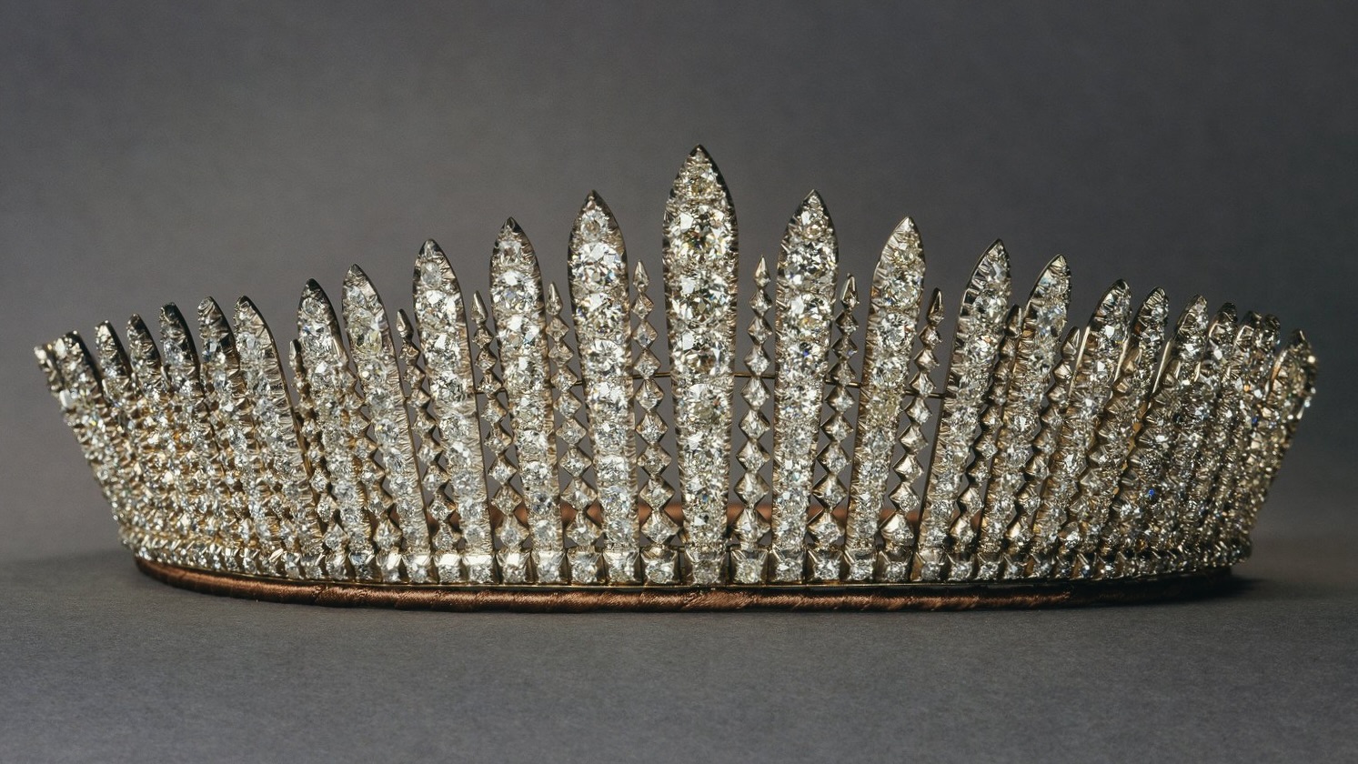 Queen Elizabeth II  historic collection of royal tiaras Queen Mary's Fringe Tiara 