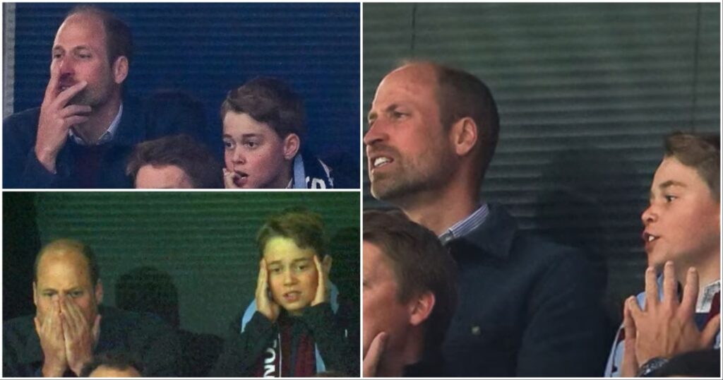 Prince William and George heartbroken as Aston Villa fall short in Champions League - News