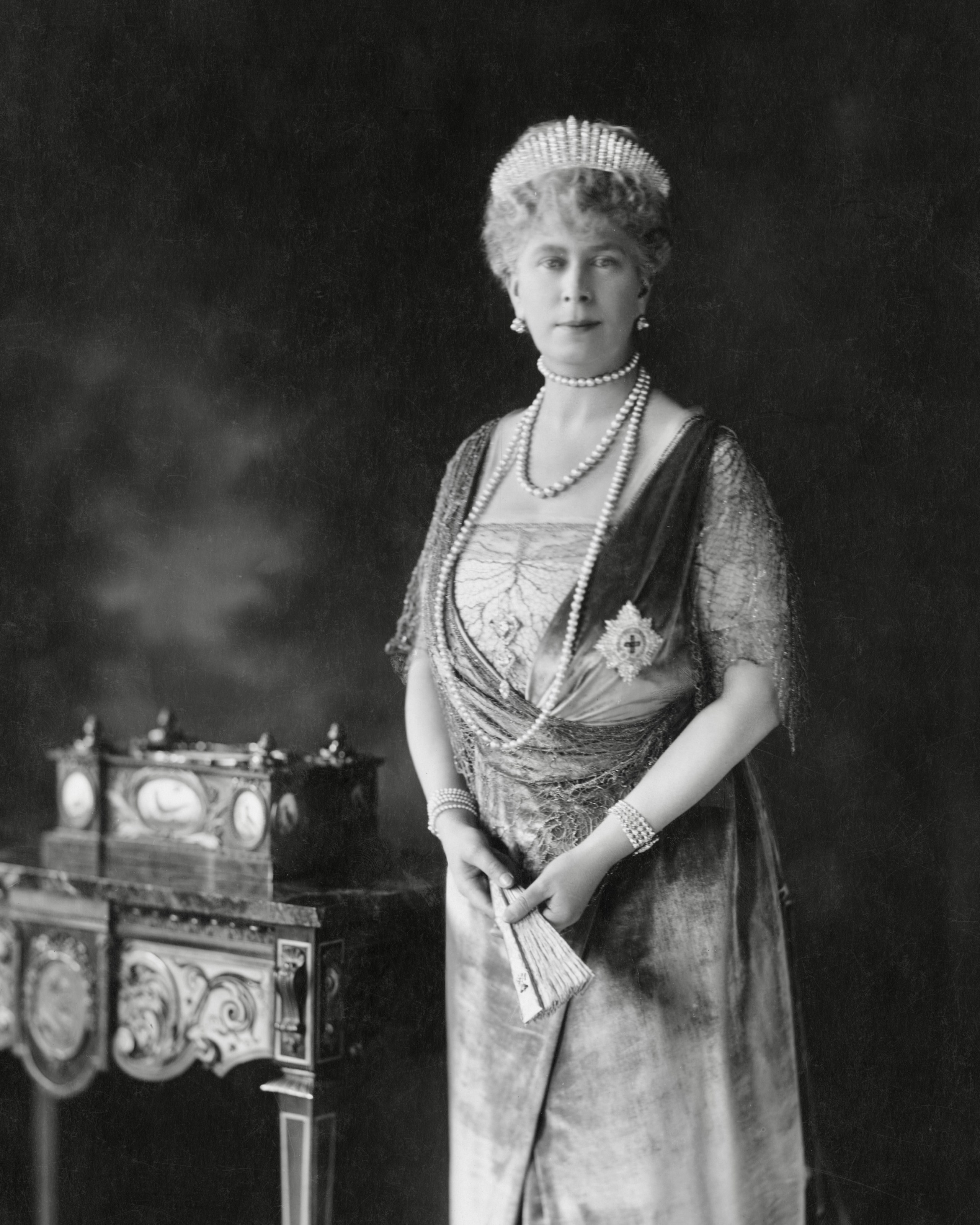 Queen Elizabeth II  historic collection of royal tiaras Queen Mary's Fringe Tiara