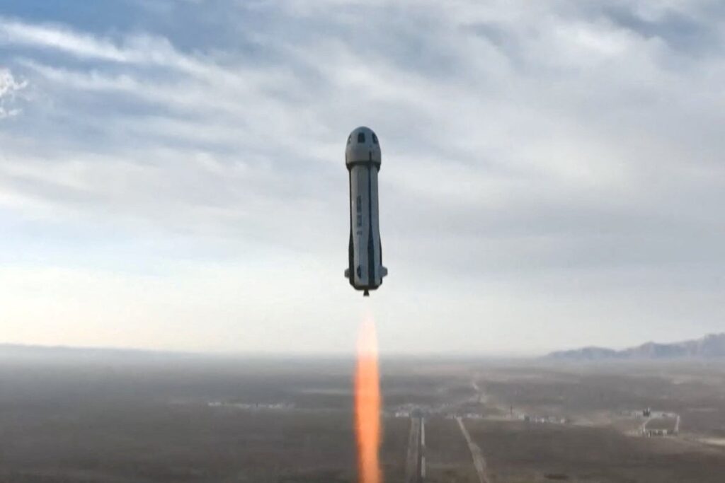 Katy Perry and star-studded crew complete Blue Origin space trip: Live updates